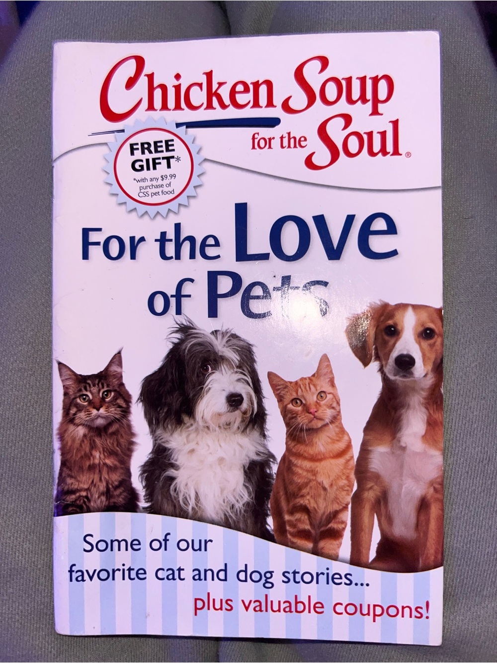 For the Love of Pets - White/Cream Cover